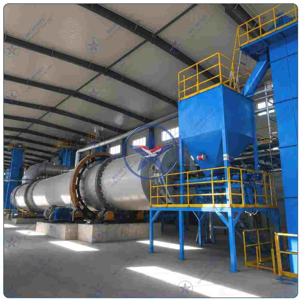 dây chuyền sản xuất than sinh học