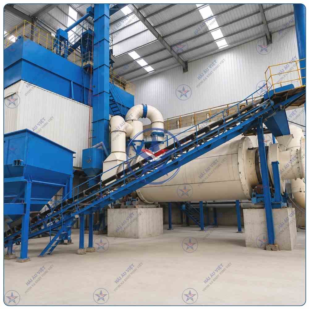 dây chuyền sấy cát