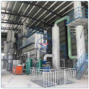 hệ thống lò nhiệt phân