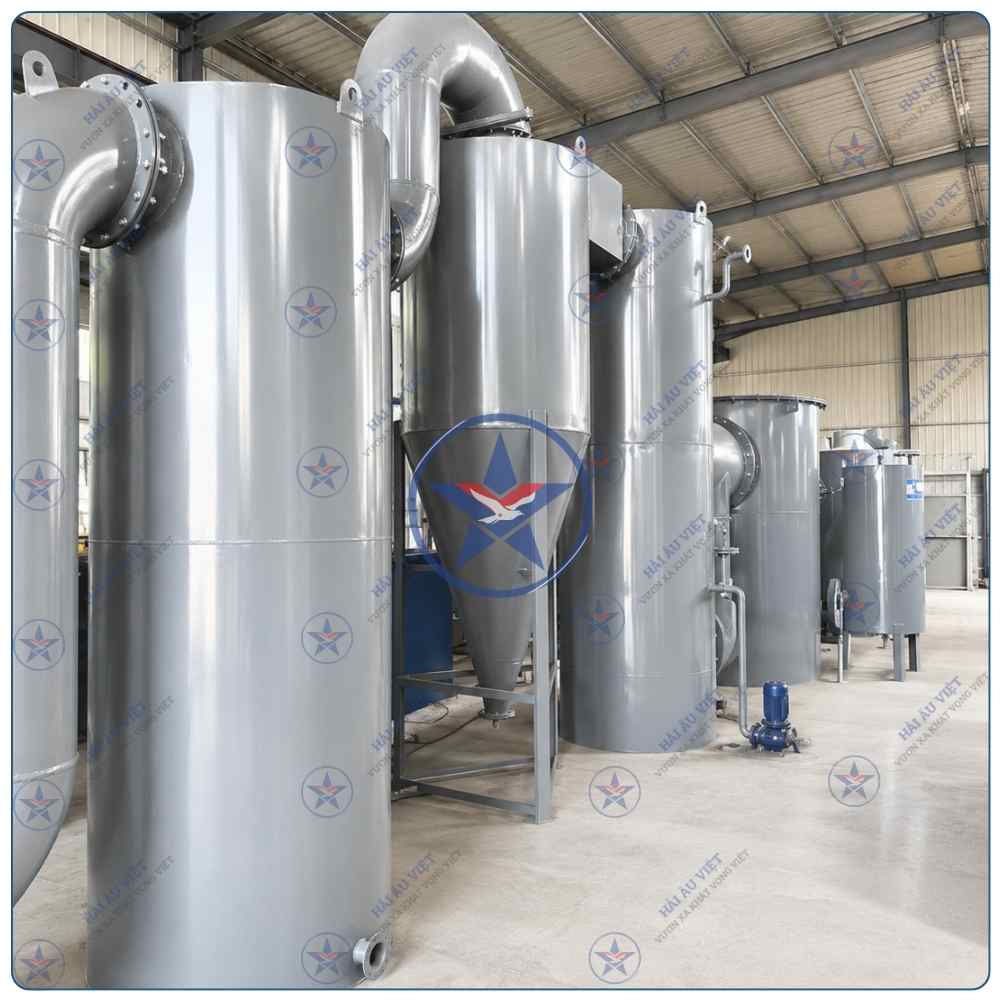 lò đốt rác thải công nghiệp