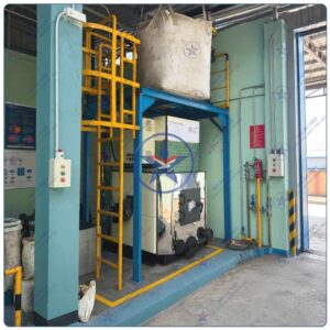 lò hơi đốt gas dầu