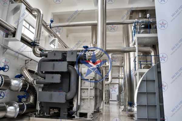 lò hơi ghi xích