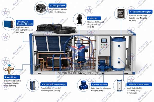 máy bơm nhiệt Heat Pump