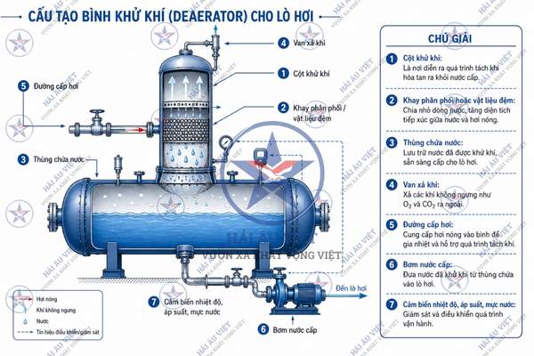 bình khử khí