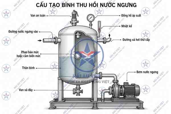 bộ thu hồi nước ngưng
