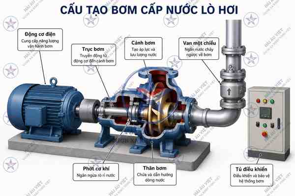 bơm nước cấp lò hơi