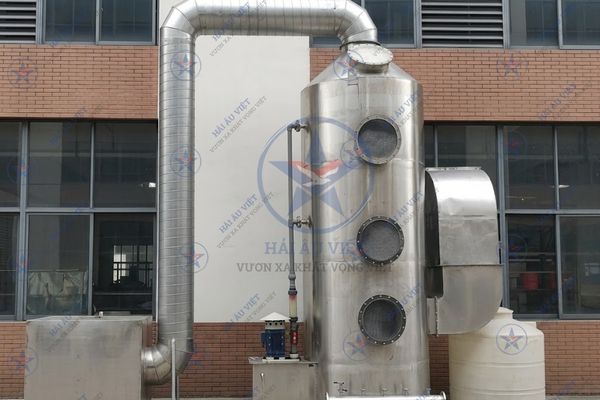Hệ dập bụi ướt trong lò hơi công nghiệp