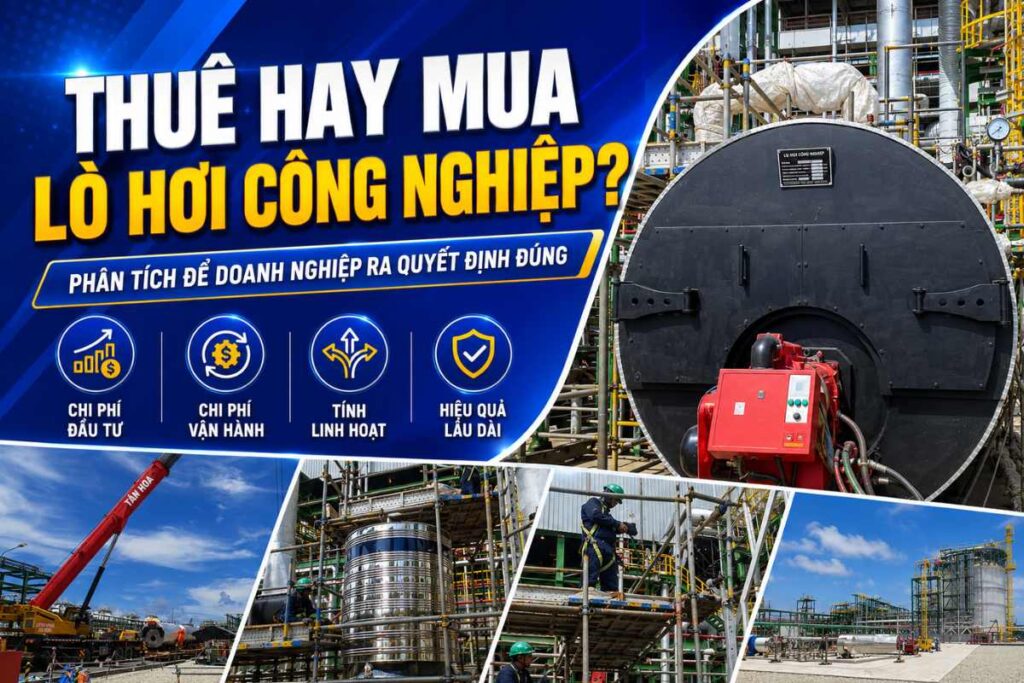 cho thuê lò hơi công nghiệp