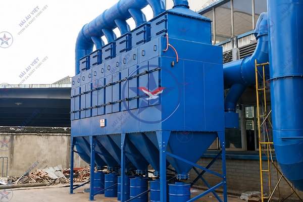hệ thống thu hồi tro bay Hải Âu Việt