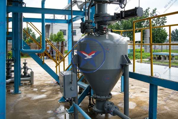 hệ thống thu hồi tro bay Hải Âu Việt