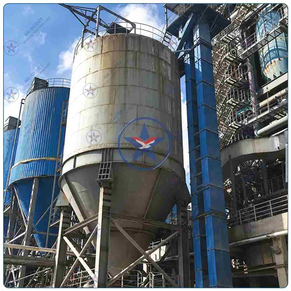 hệ thống thu hồi tro bay Hải Âu Việt